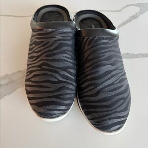 Walking Cradles Black Zebra Print Women's Shoes